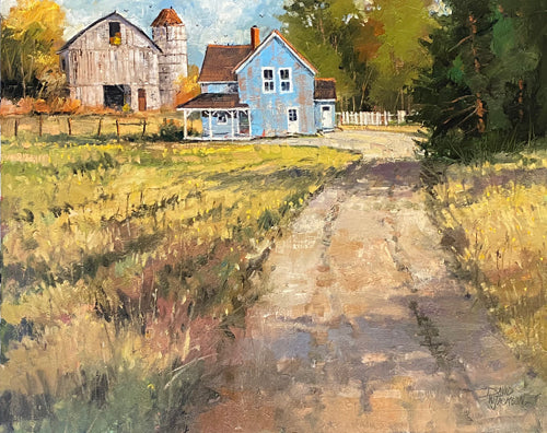 Grandma's Blue House