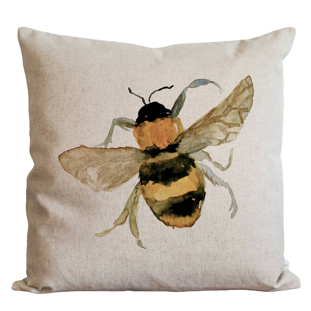 Bumble Bee Throw Pillow