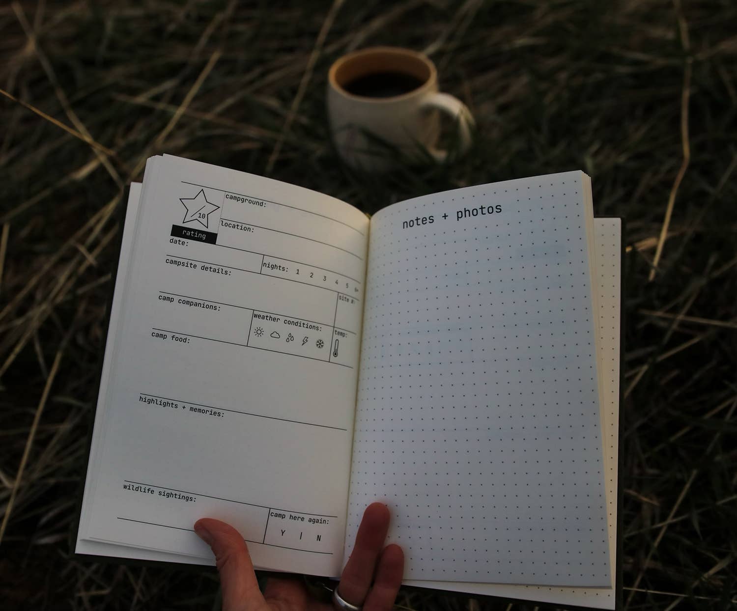 Camping Journal | Adventure Logbook | Travel Book