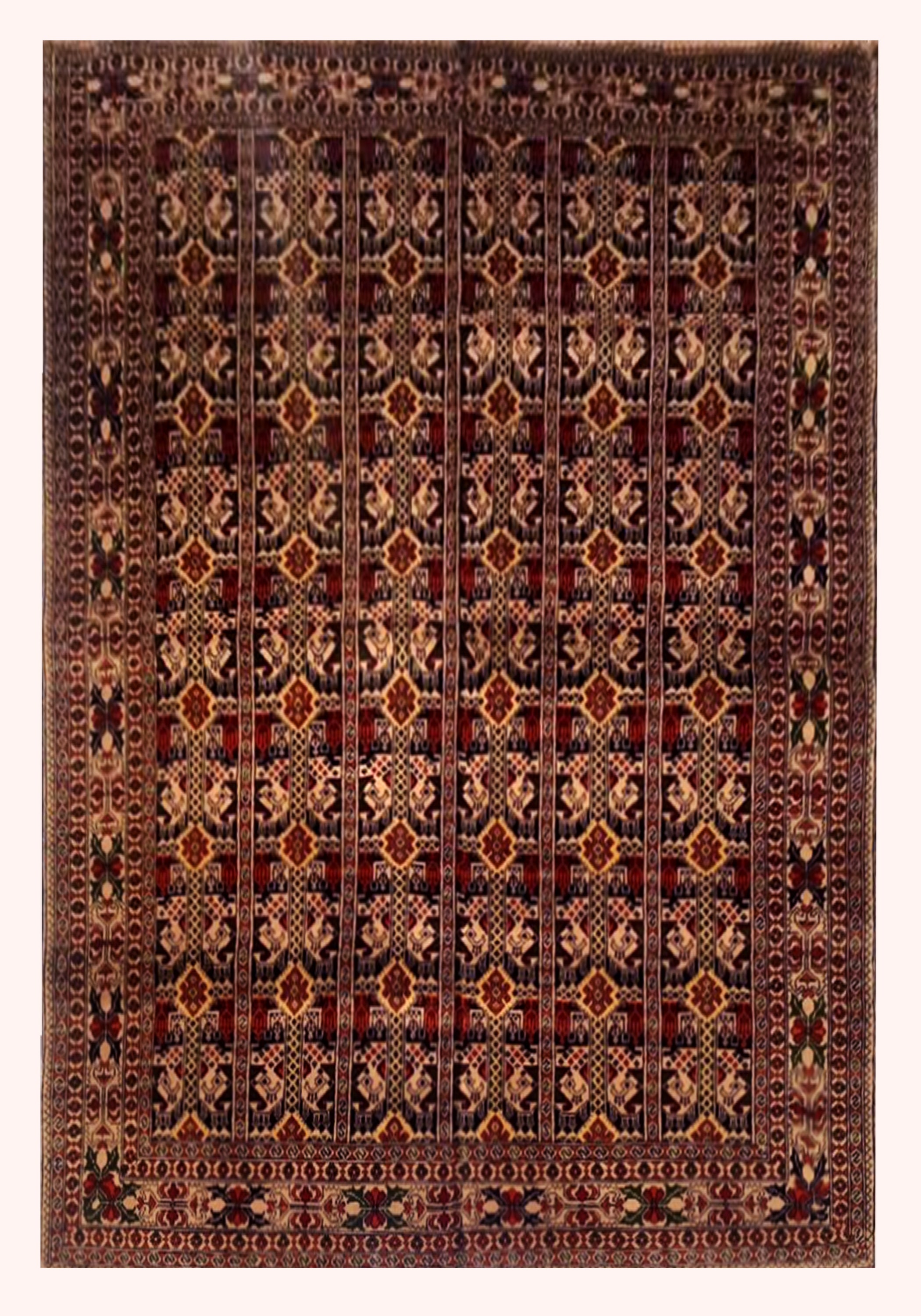 The Free Women Textile Collection: Tribal Grid Study No. 35