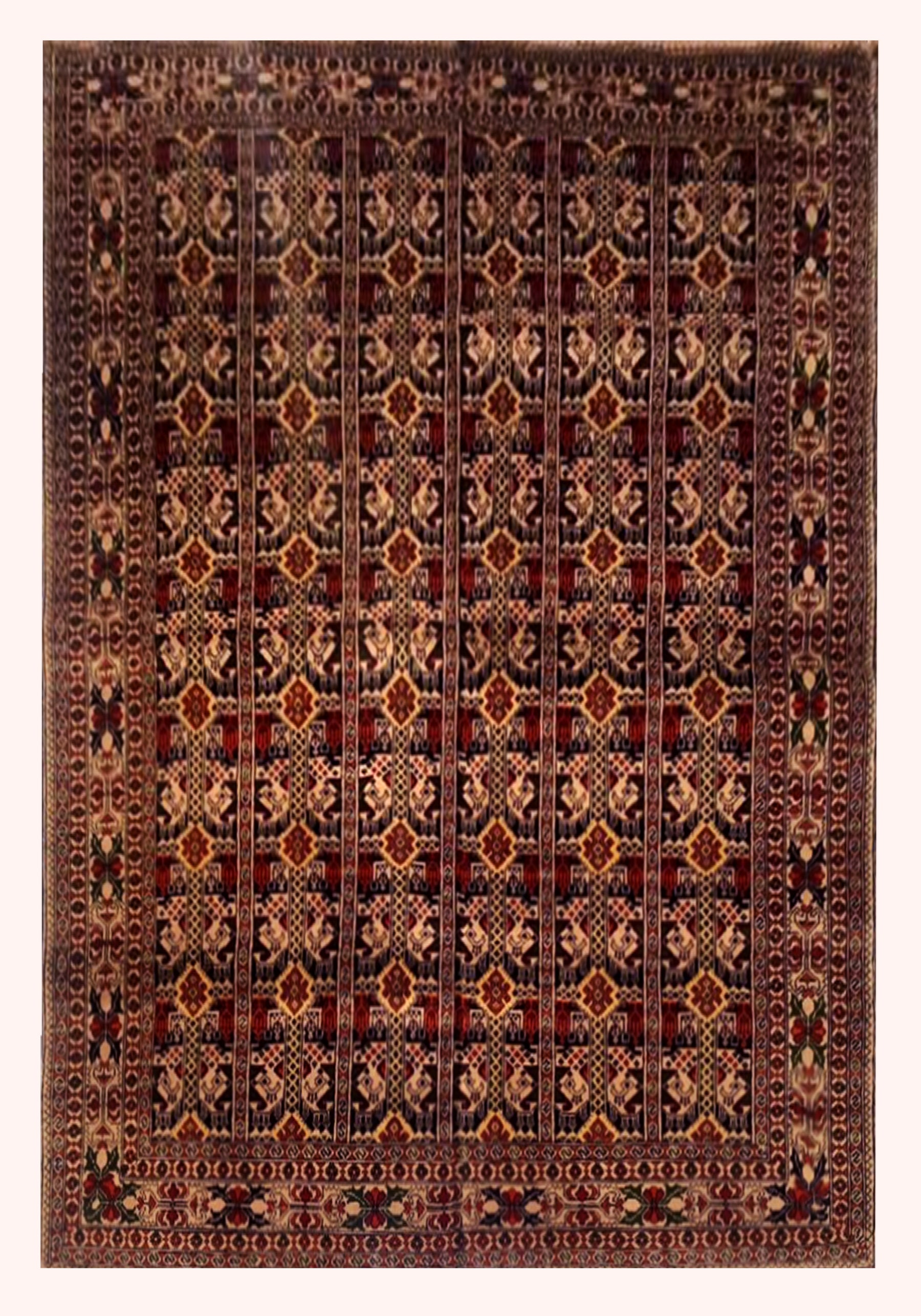 The Free Women Textile Collection: Tribal Grid Study No. 35