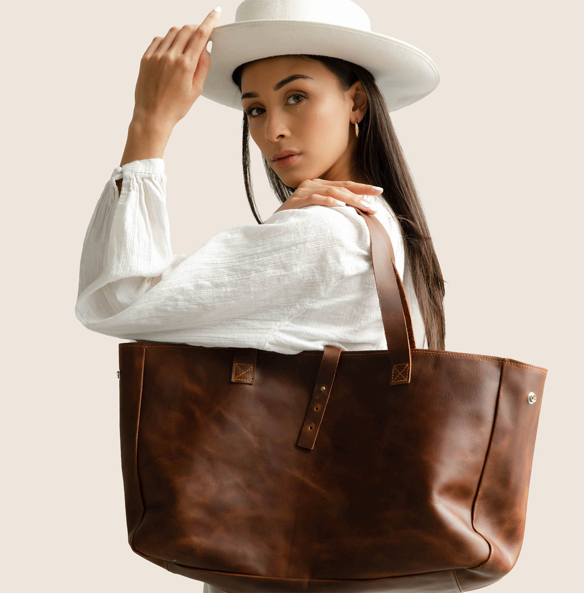 Leather Tote