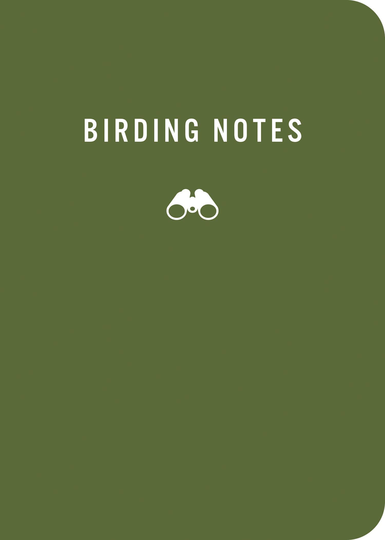 Birding Notes Journal